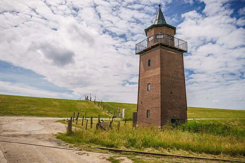 Leuchtturm Dagebüll in der Nordsee