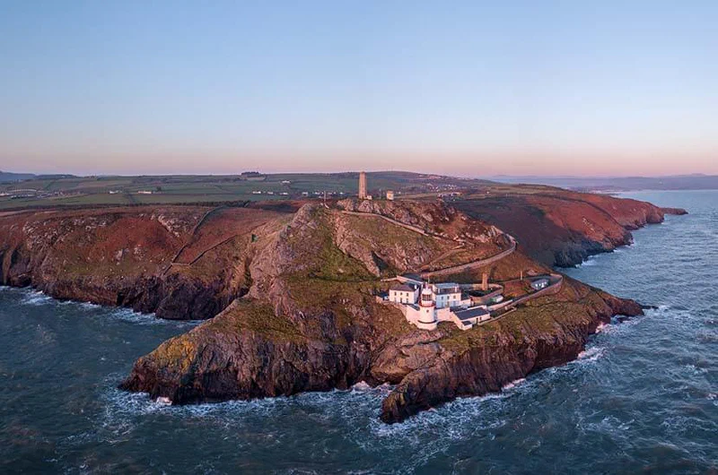 Leuchtturm Insel Wicklow in Irland