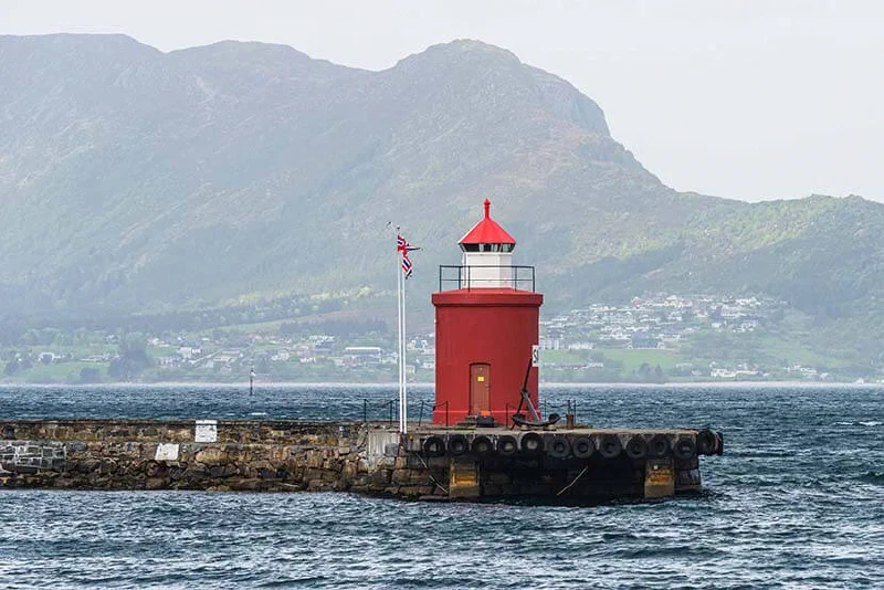 Leuchtturm mit Zimmern in Norwegen