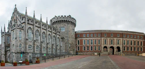 Dublin Castle - Blick zum Record Tower