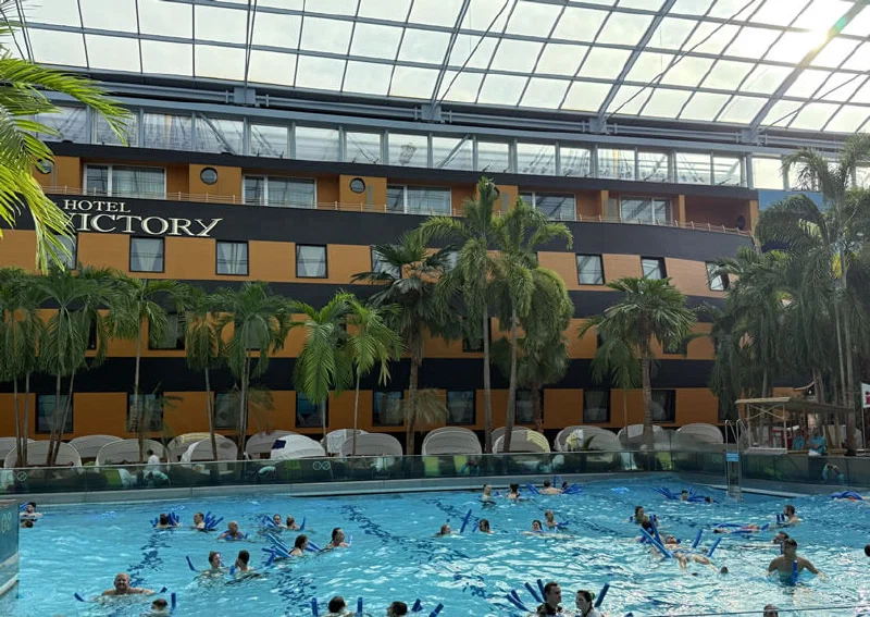 Familienausflug in die Therme Erding