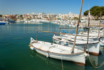 Der Hafen von Cala Ratjada.