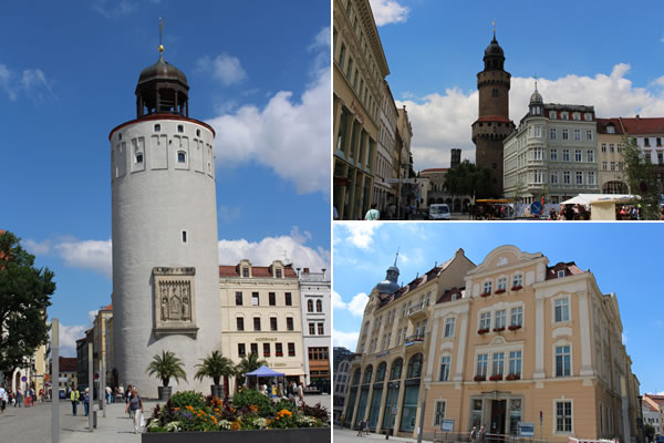 Historische Gebäude in der Görlitzer Altstadt