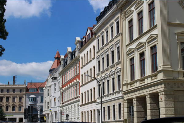 Jugendstil Fassaden in der Görlitzer Innenstadt