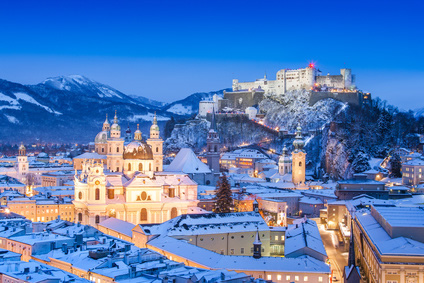 Salzburg an Weihnachten