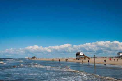 Strand in Sankt Peter Ording