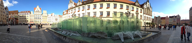 Rynek - Marktplatz Breslau Panorama