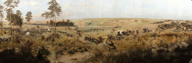 Schlacht von Raclawice Panorama Gemälde