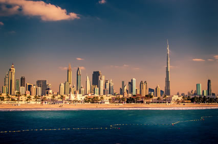 Skyline von Dubai