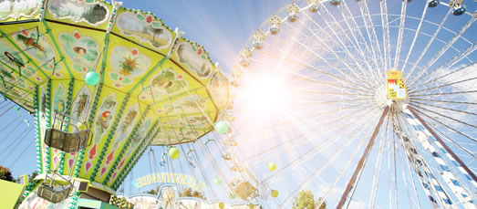 Sommerurlaub im Freizeitpark