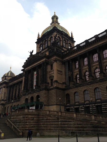 Das Prager Nationalmuseum.