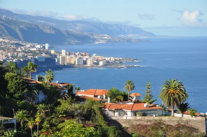 Küste von Puerto de la Cruz auf Teneriffa