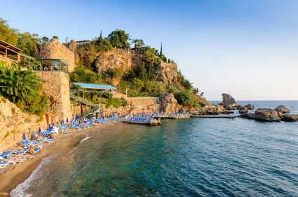 Der Haften von Antalya im September